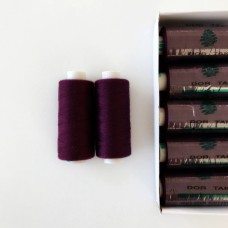 Качественные нитки Dor Tak 40/2, 400 ярд, в ярком пурпурном оттенке (169) для идеального шитья