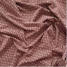 Кулирка с лайкрой Орнамент на терракоте