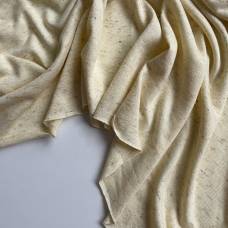 Кулирка вискоза/лен/пэ Лимонная