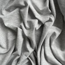 Пике футболочное Светло-серый меланж