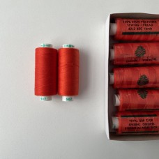 Купить нитки Dor tak 40/2, 400 ярд, оранжевого цвета для шитья флиса (507) в нашем интернет-магазине швейной продукции