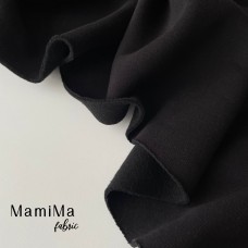 Уютный и стильный футер 3-нитка начес в черном цвете (Classic) для комфортной и модной одежды