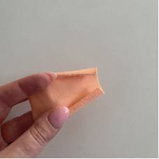 Футер 2-нитка петля Персик