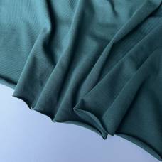 Рибана с лайкрой Изумруд (рулон)