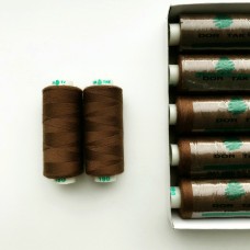 Швейные нитки Dor tak 40/2 коричневого цвета - высококачественный выбор для вашего творчества!