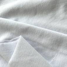 Рибана с лайкрой белая