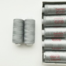 Нитки Bestex 40/2, 400 ярд, 265 серо-пепельный - высококачественный выбор для швейных проектов
