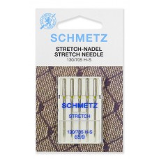 Купить ИГЛЫ STRETCH SCHMETZ 130/705H-S № 65 5 шт. для шитья растяжимых тканей в интернет-магазине швейной продукции