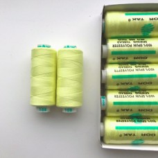 Купить нитки Dor tak 40/2, 400 ярд, лимонад (108) в интернет-магазине швейной продукции
