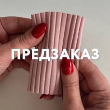 Лапша с лайкрой Пудра (220 гр) широкий рубчик Лапша с лайкрой Пудра (220 гр) широкий рубчик