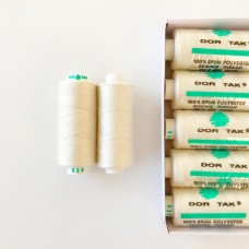 Купить нитки Dor tak 40/2, 400 ярд, цвет экрю (639) в интернет-магазине швейной продукции