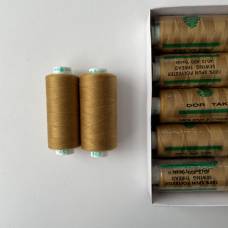 Нитки Dor tak 40/2, 400 ярд, цвет горчица софт (452) – высококачественный материал для шитья в интернет-магазине швейной продукции