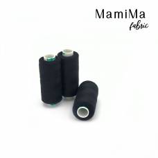Качественные нитки Dor tak 40/2, 400 ярд, черного цвета (200) для идеального шитья в интернет-магазине швейной продукции